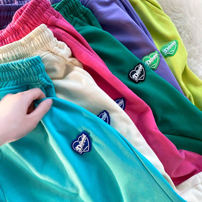 

Men's Shorts Summer Men's Home Casual Pants Loose Straight Candy Color All-match Sports Men Mens Clothing, Green