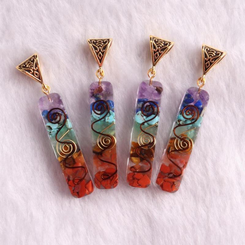 

Pendant Necklaces Free From 1Pc Merkaba 7 Chakras Crystal Stones Orgone Ant Copper Energy Accumulator Orgonite Hex Chakra Necklace Unisex