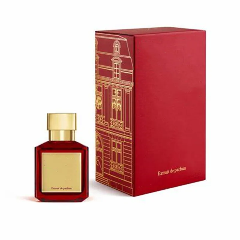 

Top perfumes woman man Fragrance Rouge 540 Baccarat Perfume 70ml Extrait Eau De Parfum 2.4FL.OZ Maison Paris Unisex Fragrance Long Lasting Smell Cologne Spray