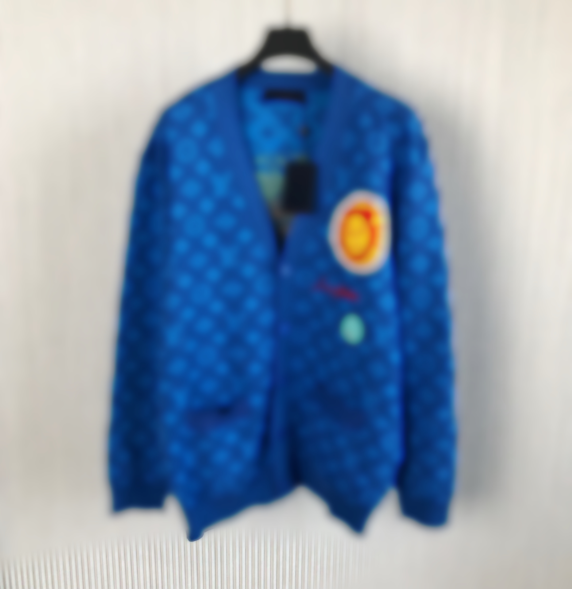 

21FW Autumn Winter italy paris Sweater Letter Sweatshirt Crewneck Pullover High Street Men Women Fashion Hoodie L0420, Blue