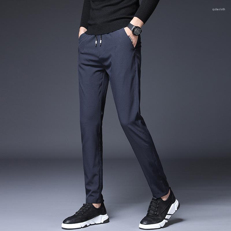 

Men's Pants Classic Brand Clothes Men's Fast Dry Casual Jogging Outdoor Slim Cargo Skinny Leg Original Overalls Black Trousers For Men