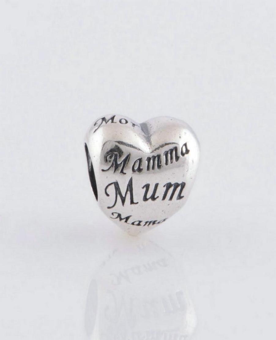 

Mom charms authenic S925 Sterling silver floating fits original style bracelet hollow out 7911125269852