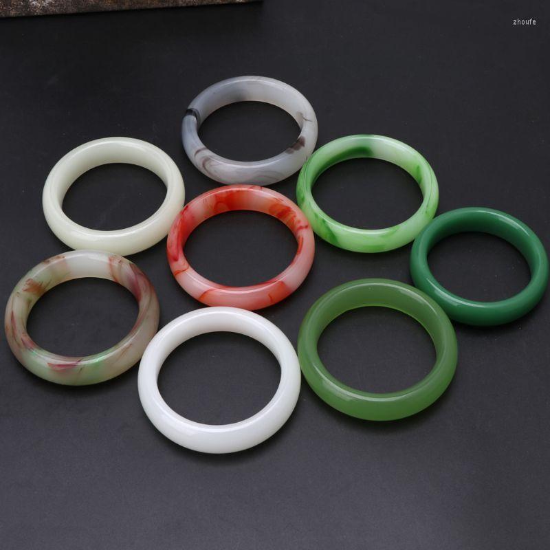 

Bangle Bracelet 8 Colors Wealth Porsperity Resin Hoop Attract And Good Luck Women Fashion Jewelry Not Real