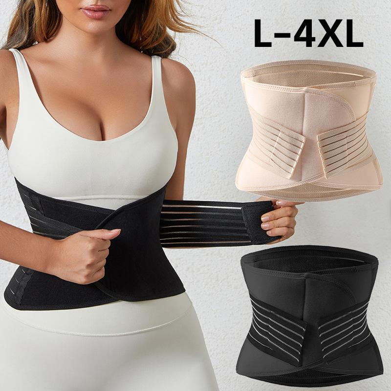 

Women's Shapers Men And Women Waist Trainer Abdominals Body Slimming Belt Strong Shaping Belly Tummy Reduction Shapewear Workout Shaper, Beige