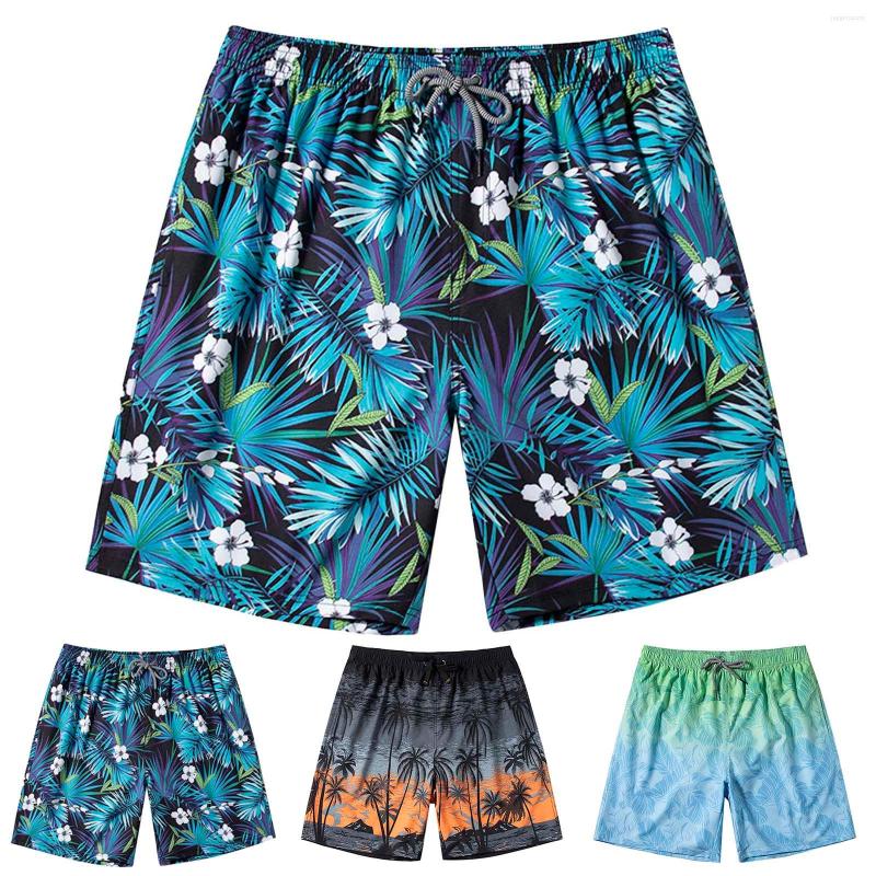 

Men's Shorts Mens Skin Pocket Spring Holiday Beach Pants Swimming Trunks, Black