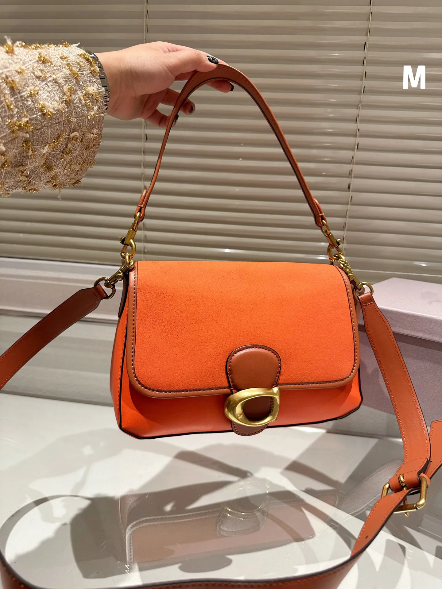 

Designer bag women shoulder bags women's small crossbody bag Hasp zipper mobile wallet leather womens single shoulder strap handbag wide