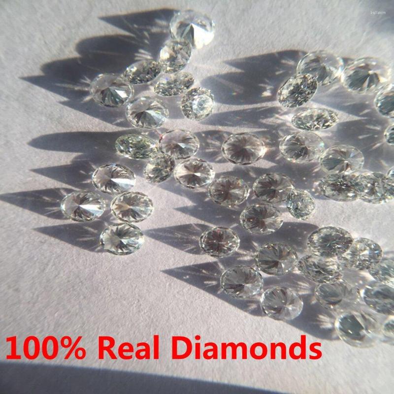 

Loose Diamonds 2pcs 2.9mm Natural Diamond VS1 Clarity FG White Color Real Earth Small Size Stones
