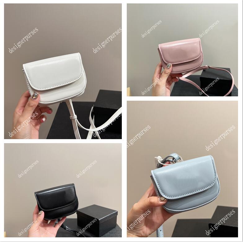 

TZ Fashion Designer Airpods Cases Bag Classic Triangle Logo Glossy Leather Flap Headphone Bag Accessories Universal Wireless Bluetooth Luxury earphone Bags 12CM, White