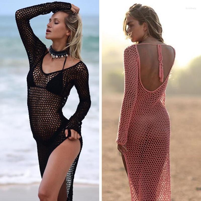 

Women's Swimwear Bathing Suit Beach Dress Beachwear Bikini Swimsuit Covers Summer Mesh Women Piece Trajes De Verano Mujer Vestir, Khaki