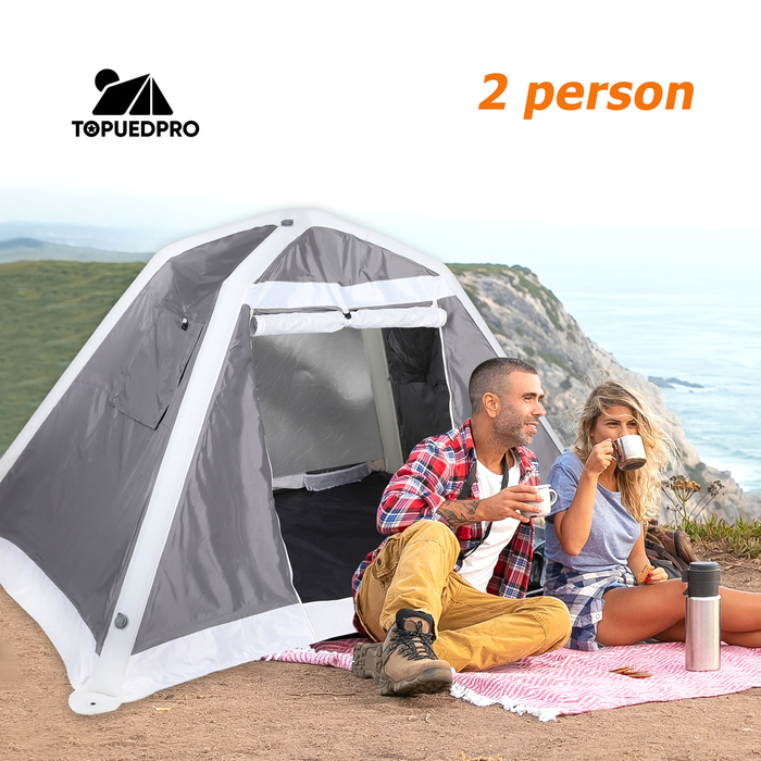 

Tents and Shelters TOPUEDPRO Inflatable Tent for Camping 2 Person Necessary Lazy Man Set Up in 20 Seconds Portable Ultra without Poles 6 85Lbs 230419