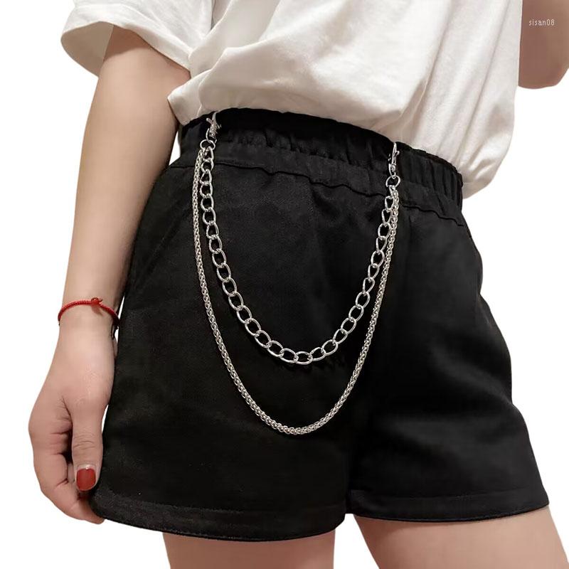 

Keychains Vintage Rock Multilayer Trousers Chain Hipster Pant Jean Keychain Punk Fashion Women Accessory