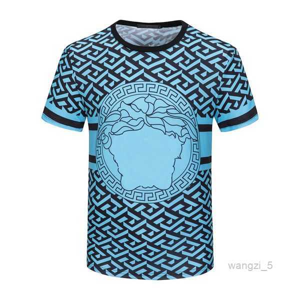 

Men's T-shirts 2022 Designer Casual Shirt Street Wear Round Neck Short Sleeves Top Quality v Asian Size -3xl 891 1 Uo04, Blue