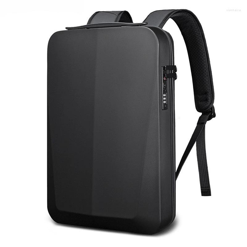 

Backpack 15.6 Inch Business EVA Materia Men Usb Anti-Theft Computer Bag Waterproof Big Capacity Laptop Elegant Bags, Black