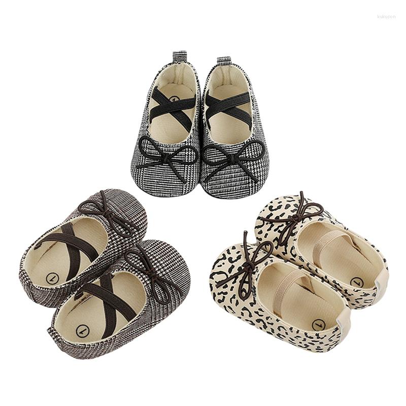 

Athletic Shoes Cute Baby Princess Girl Born Toddler Infant 2023 Summer Leopard First Walkers Anti-Slip Sneakers