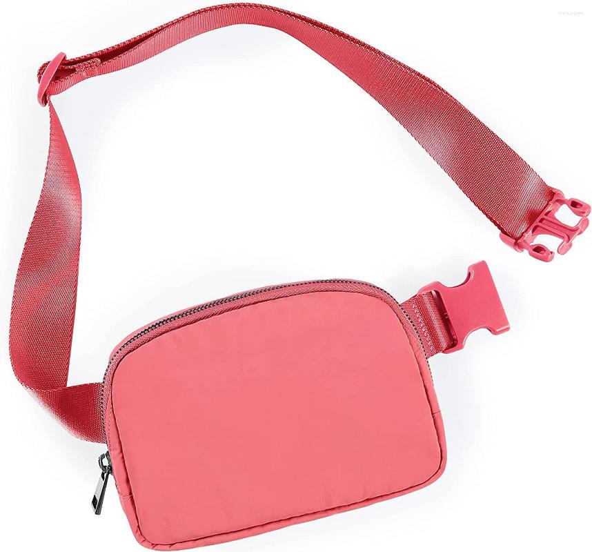 

Waist Bags 2023Everywhere Belt Bag Women Fanny Pack Outdoor Sports Fitness Crossbody Chest Leisure Pouch Zip Oxford Bum, Dark grey