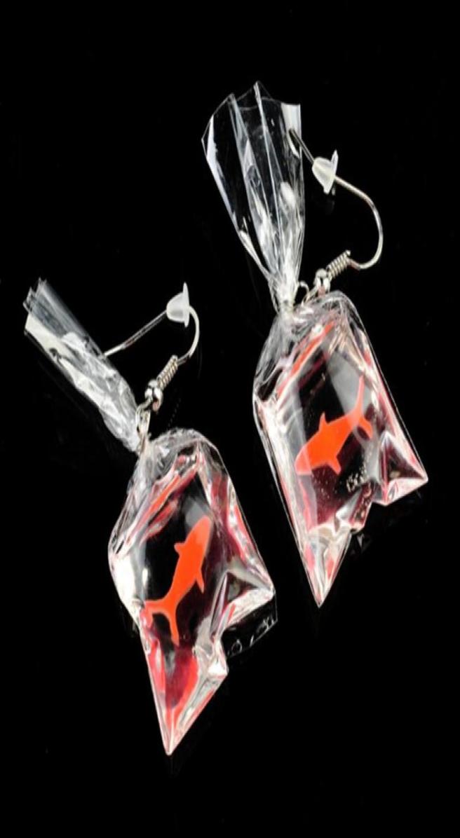 

Dangle Chandelier 1 Pair Fashion Funny Resin Goldfish Imitation Water Bag Earrings Women039s Earring Gifts For Girlfriend Pre8288417