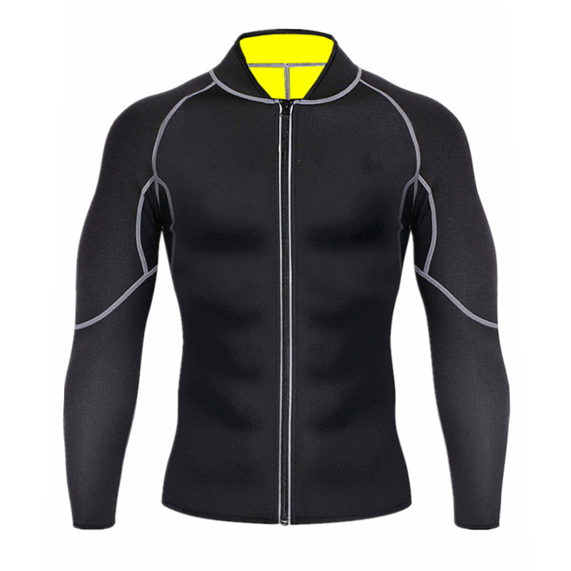 

Men' Tracksuits Men Shapers Sauna Suit Neoprene Sweat Jacket Workout WeightLoss Long Sleeve Waist Trainer Body Shaper with Zipper Undershirt 230419, Beige