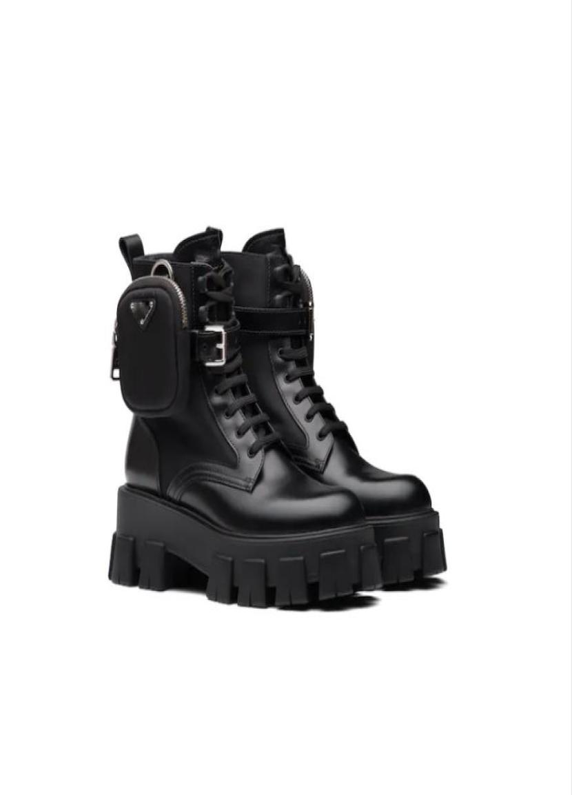 

2021 Women Ankle Martin Boots Australia Brushed Rois Boots Real Leather Nylon with Removable Pouch Black Lady Outdoor Booties Shoe2384834, Red