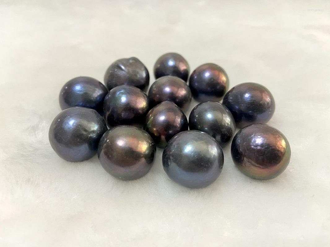 

Loose Diamonds Random Near Round 16-18mm Less Flaw Pearl Sea Fine Genuine Earring Pendant DIY Making Accessories Jewelry For Women