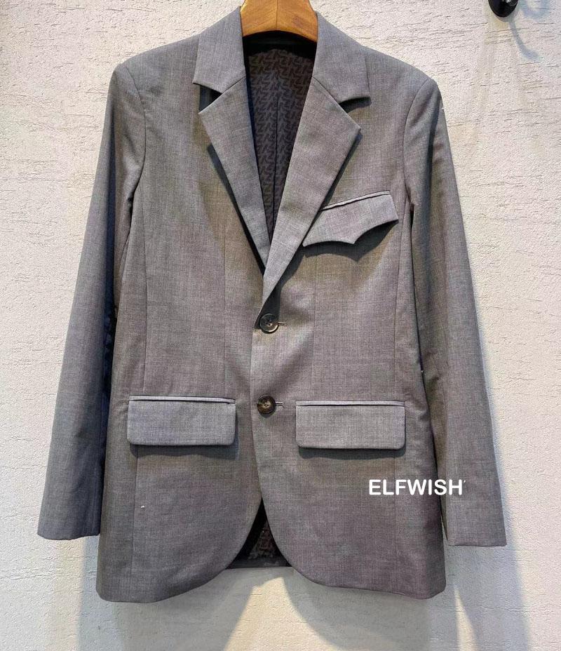 

Pants Women Wool Blend Blazer Single Breasted Chest Pocket Long Sleeved Suit 2022