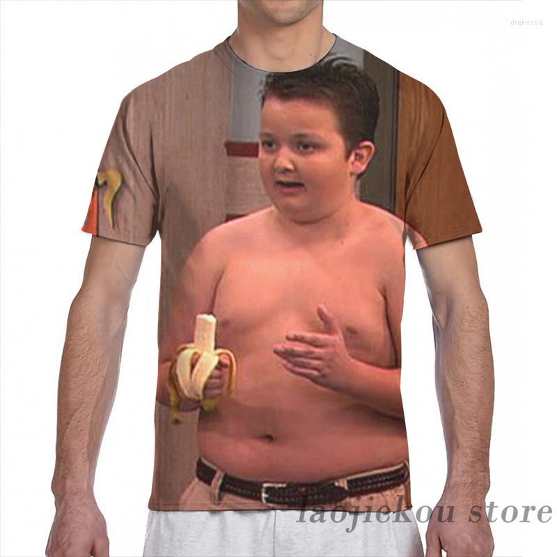 

Women's T Shirts Gibby From ICarly Men T-Shirt Women All Over Print Fashion Girl Shirt Boy Tops Tees Short Sleeve Tshirts