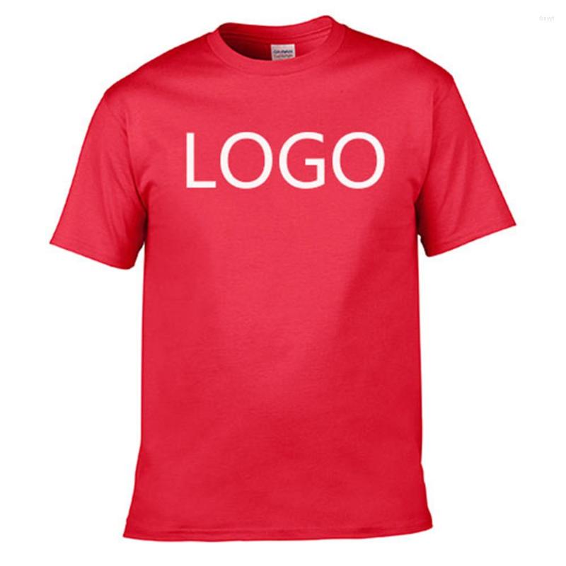 

Men's T Shirts 041 Men's Short Sleeve Custom LOGO, Pink