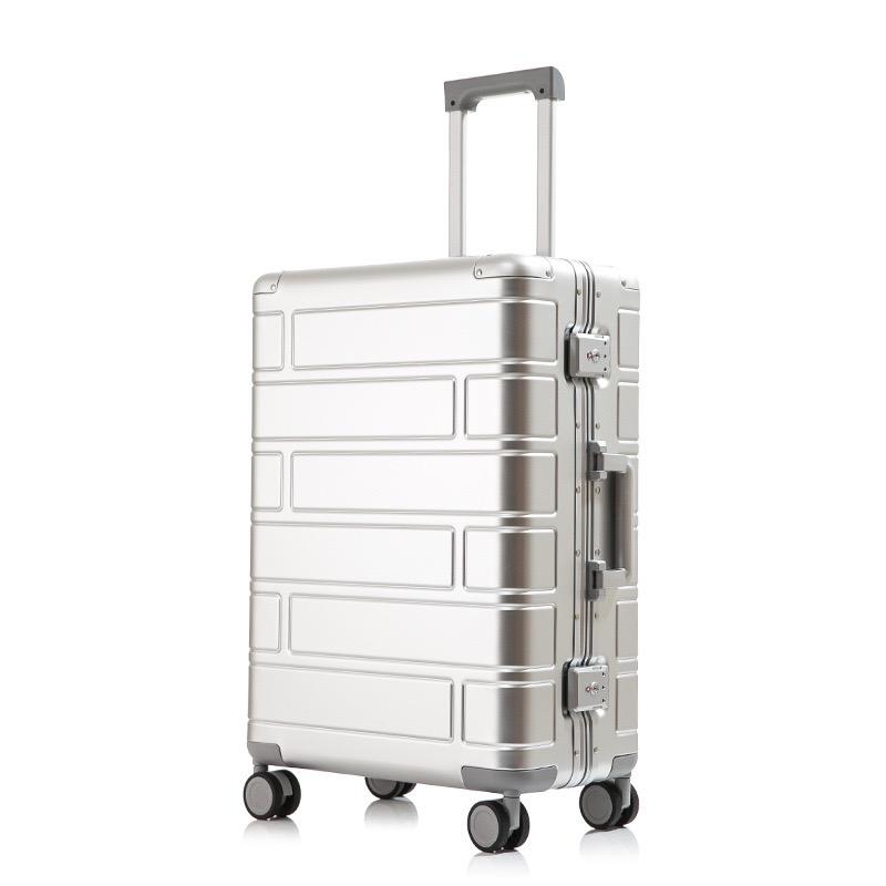 

Suitcases TALE 20"24"26"28" Aluminum Travel Suitcase Hard Trolly Case Carry On Check In Luggage With WheelsSuitcases