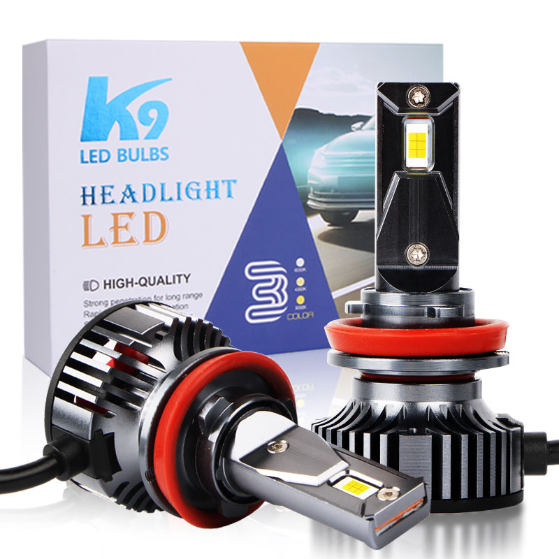 

K9 Car LED Headlights 9005 High Power Headlights H4 H7 H11 Bulb Super bright spotlight headlamp bubble
