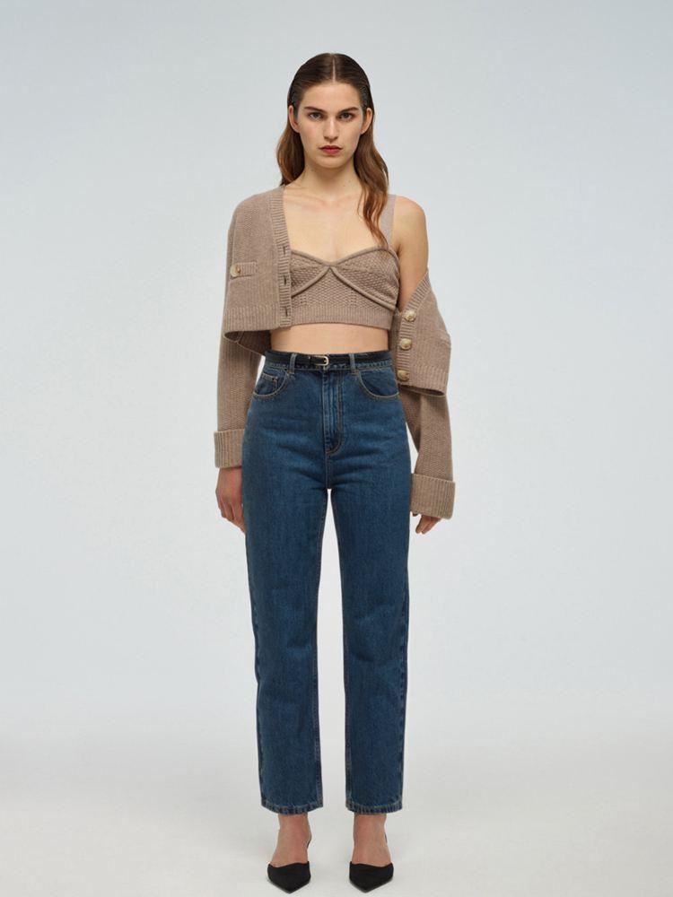 

Jeans 2022 wiosenne i letnie nowe spodnie jeansowe o wysokiej talii, Short pants-blue