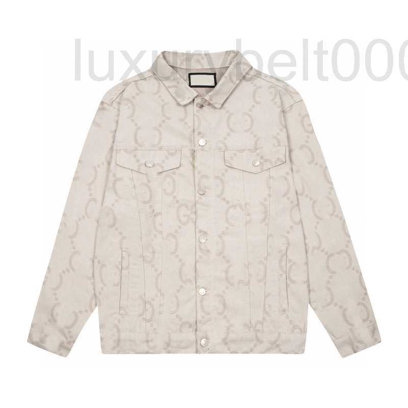 

Men's Jackets Designer Men Coats Jacket Denim Jacquard Color All letters embroidery paris long sleeve women black yellow gray S-2XL ARTR