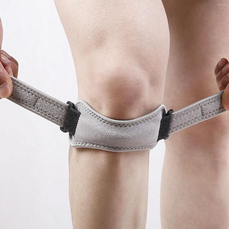 

Knee Pads Support Brace Stabilizer Stabilizing Belt For Tennis Hiking Basketball, Red