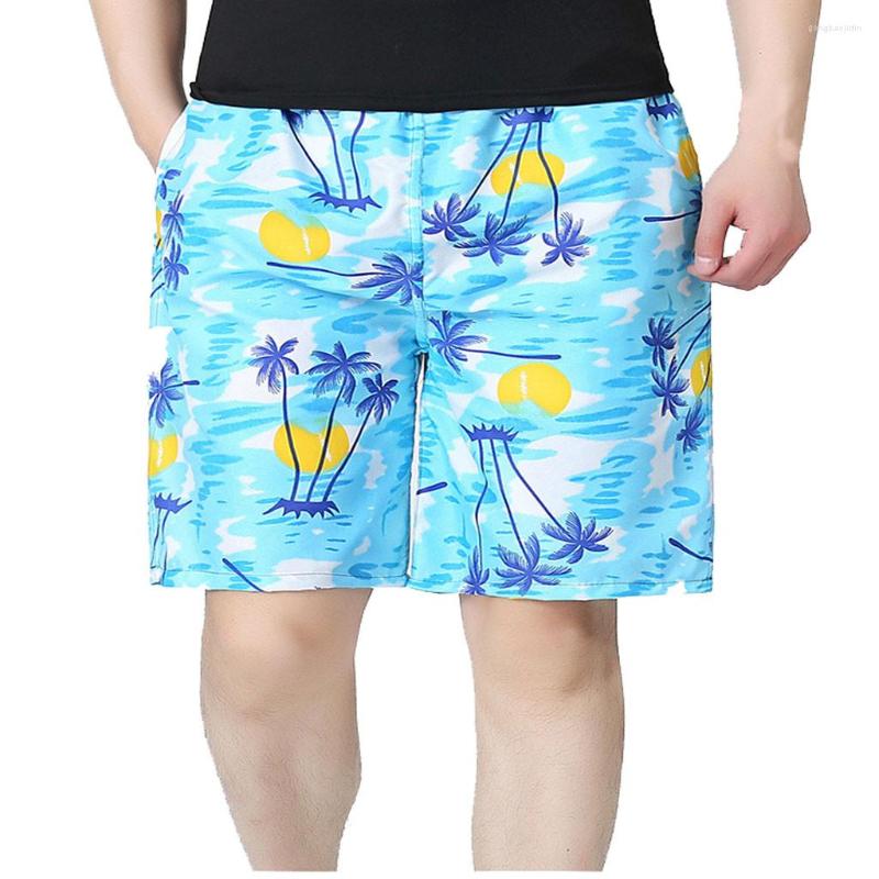 

Men's Swimwear Men Boardshorts Surf Beach Shorts Swim Wear Sports Trunks Pants, Sky blue