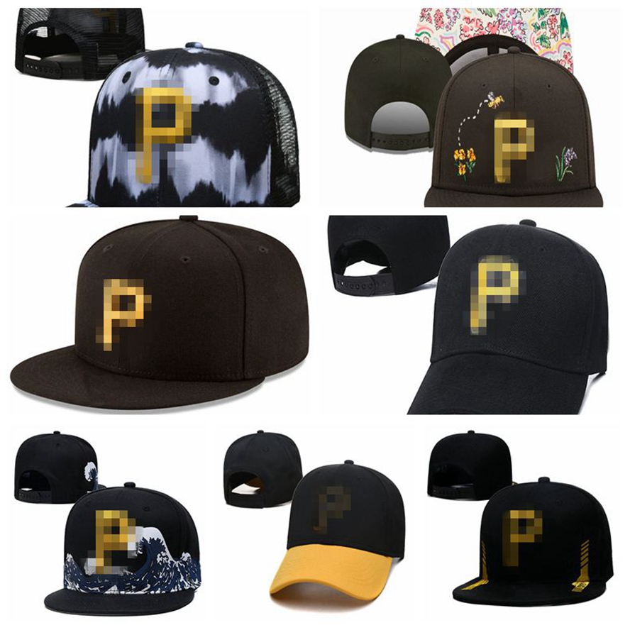 

Pirates- P letter Baseball Caps brand hip hop for men women bone cap snap back casquette Snapback Hats