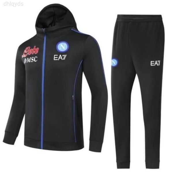 

training 2021 2022 jacket Napoli Soccer suit 21 22 men kids Naples football tracksuit MERTENS KOULIBALY long zipper sportswear set 2KR0M