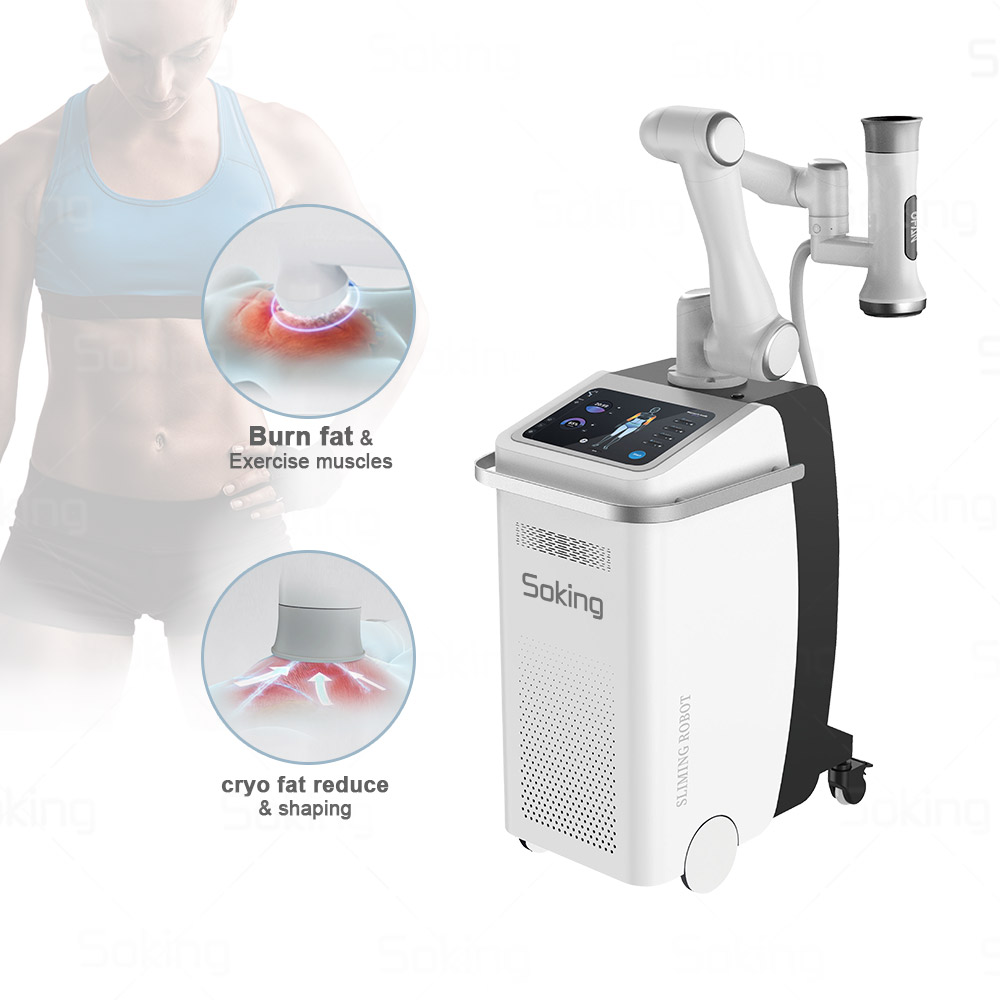 

Intelligent Robot Muscle Stimulator Machine High Intensity Focused Electromagnetic And Cryotherapy Muscle Build Skin Abdomen Tightening Equipment