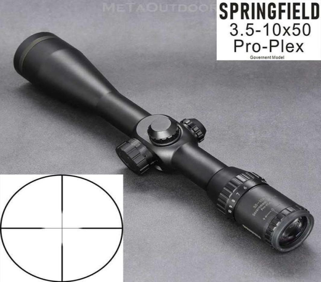 

Spring Field Scopes ProPlex 3510x50 SFP Side Foucs Rifle Optics Scope 30mm Tube Ring 14 MOA Waterproof Shockproof For Hunting 7940487