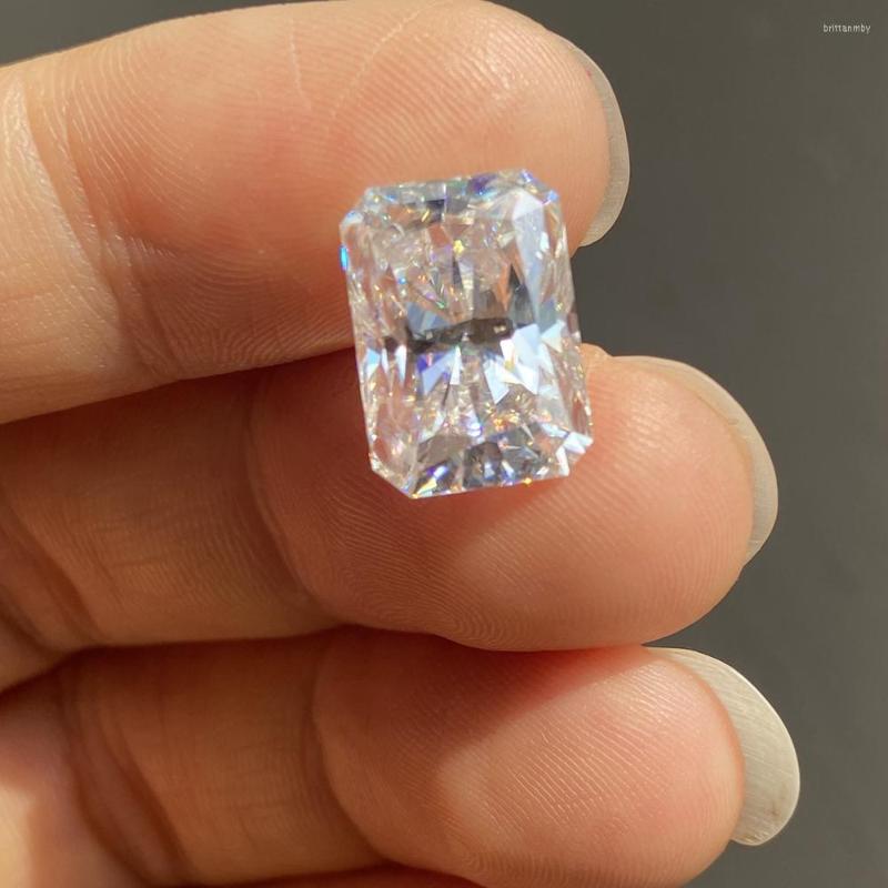 

Loose Diamonds Meisidian 8X12mm 5 Karat D VVS1 Moissanite Radiant Diamond Price Per Carat