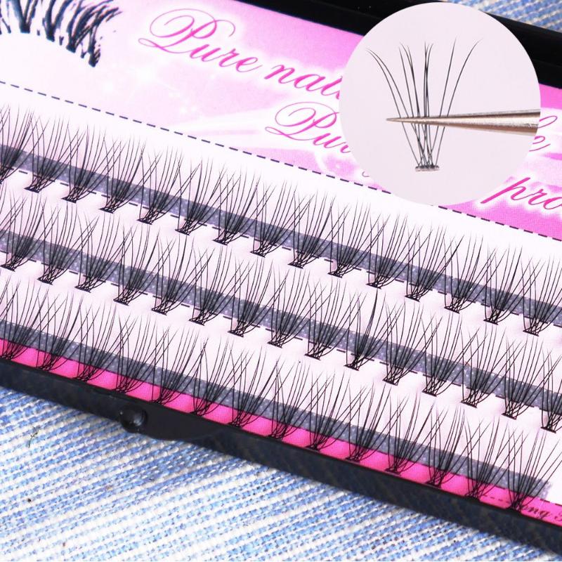 

False Eyelashes High Quality Handmade Long Natural Lash Grafting 010mm Thickness Individual Extensions