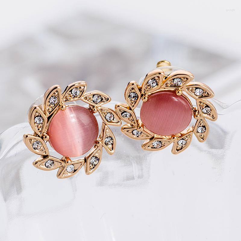 

Stud Earrings ER-00455 Luxury Designer Jewelry Y2k Allergy-free Fashion Opal Bride And Bridesmaid Gift Modern Women Earings