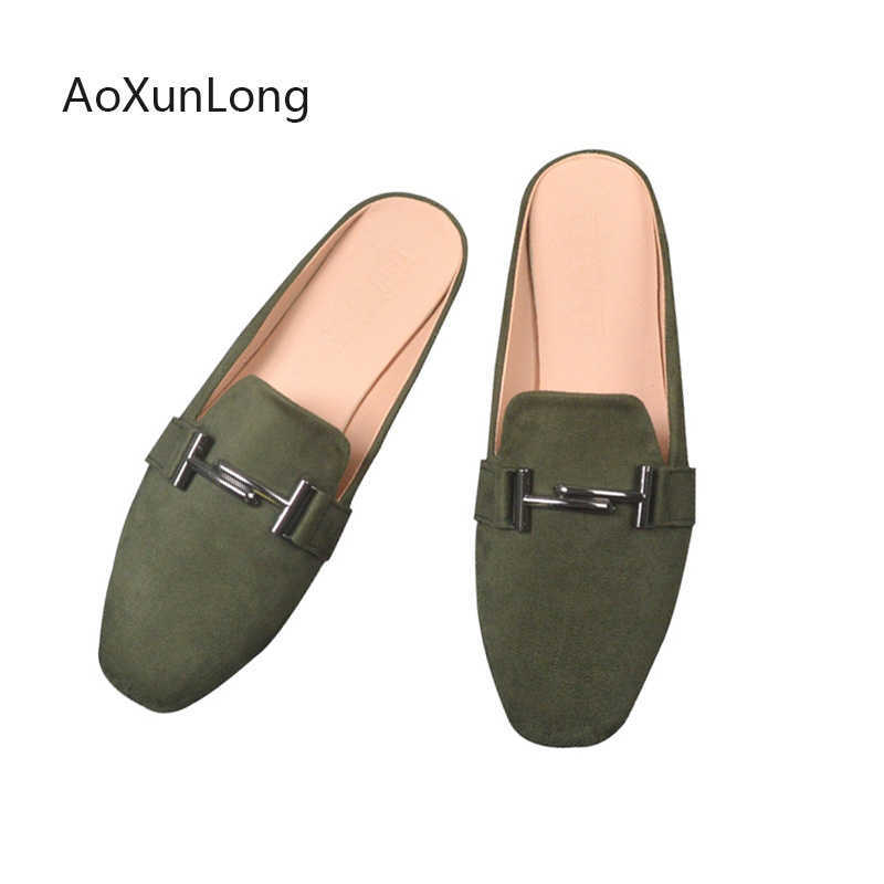 

Sandals Women Slippers New Mules Shoes Elegant Woman Slides Mule Fashion Sandals Big Size 31-43 Comfy Flats Outdoor Flip Flops 230417, Black