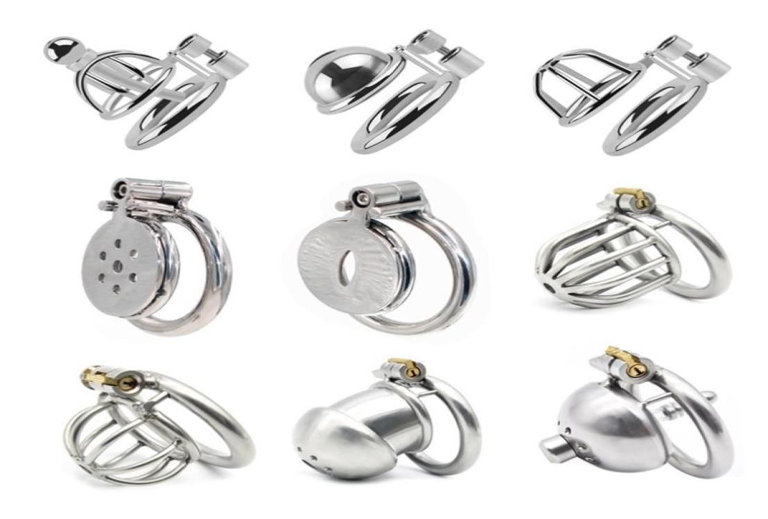 

Small Penis Lock Cock Cage Male Chastity Urethral Catheter Penis Ring Chastity Device BDSM Sex Toys Bondage CB6000 Drop 2206062445155