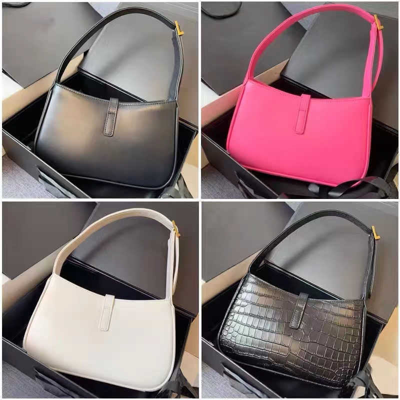 

Classsic hobo Retro Calfskin Chain Shoulder Bag Clutch Desinger Crossbody Logo Women's Shopping Handbag Totes Purse with box, Brown