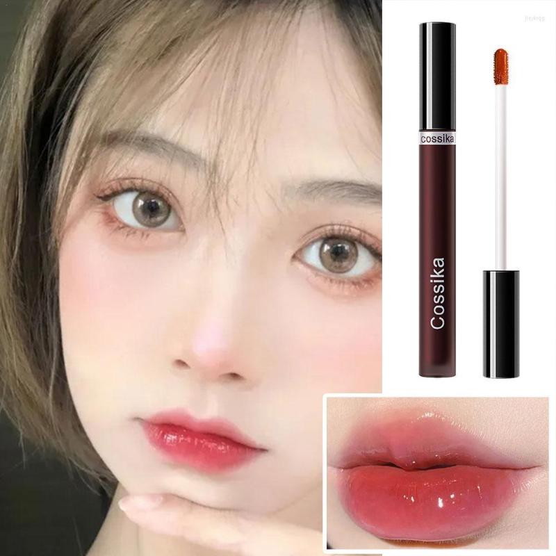 

Lip Gloss Crystal Moisturizing Glaze Transparent Toot Plump Oil Color Brightening Liquid Lipstick 2023