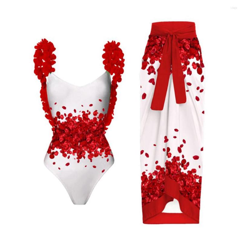 

Women' Swimwear Female Retro Swimsuit Holiday Beachwear One Piece Designer Bathing Suit Summer Surf Wear Women, Red