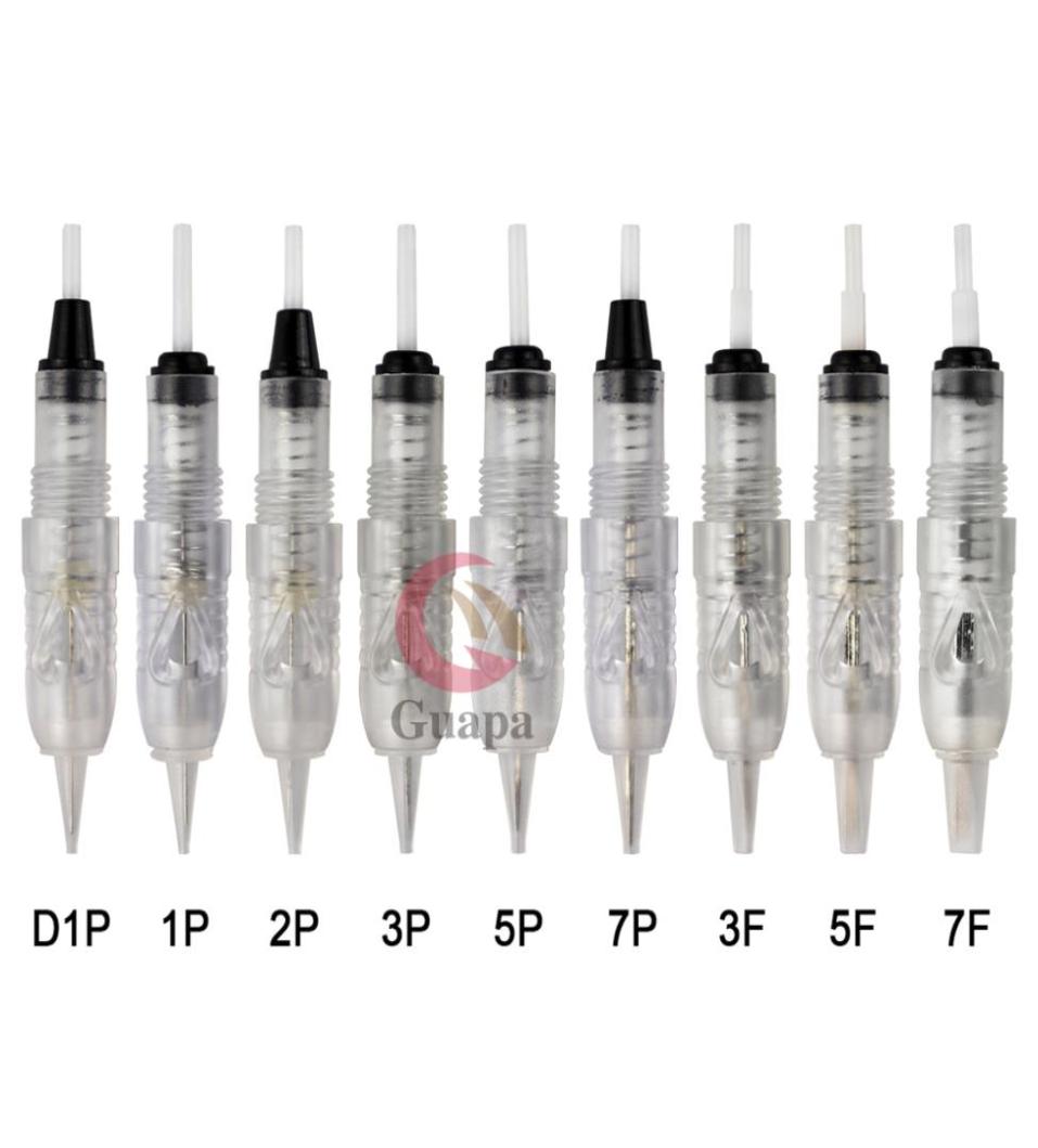 

20pcs Screw Cartridges Needles Tattoo Permanent Makeup Machine Needles Professional Needles for PMU Machine with RLF Size9972576