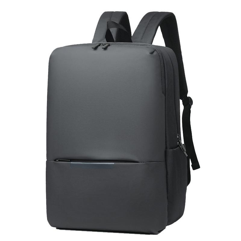 

Backpack Waterproof Men's Laptop 15.6 Inches Gray Casual Men Back Pack Women Student School Bag For Teen, Black