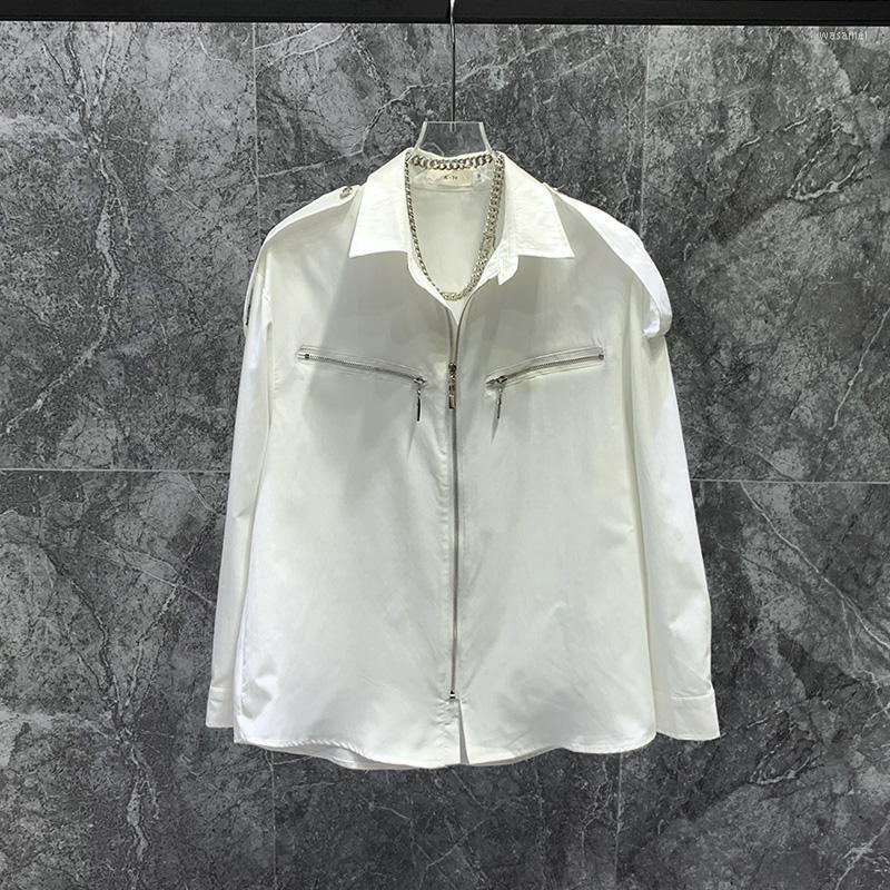 

Men's Casual Shirts Gh0706 Fashion Men's 2023 Runway Luxury European Design Party Style Clothing, Black