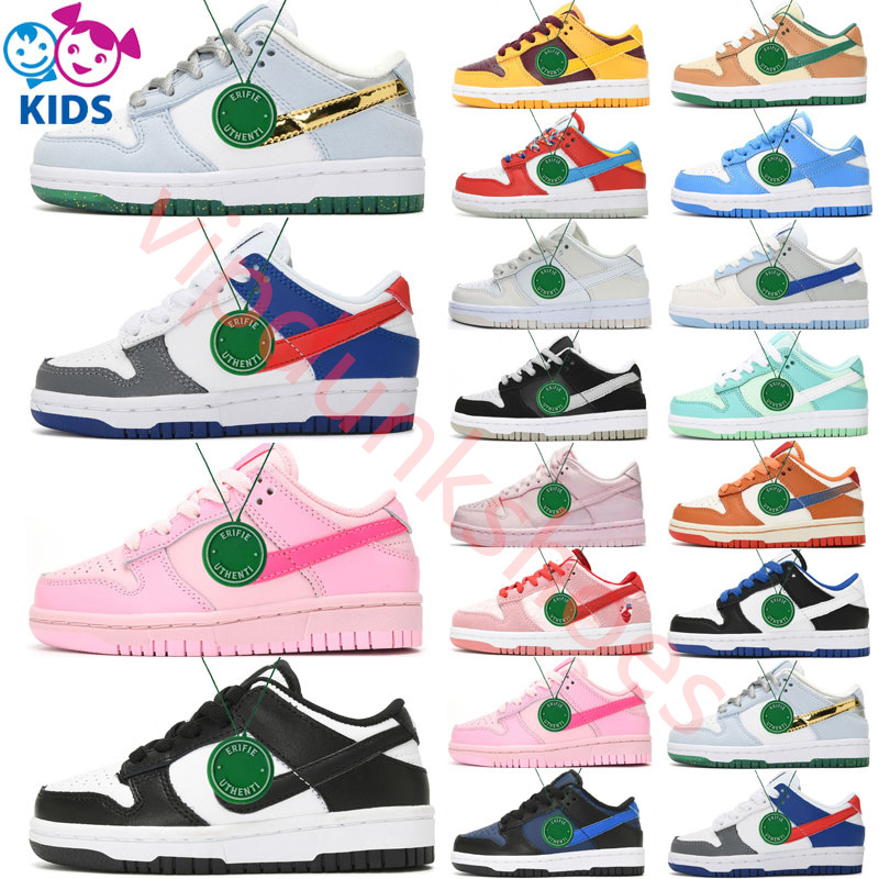 

shoes Dunks children Gym Red Team Gold Argon Medium Olive Photon Dust kids running Sports Sneakers Midnight Navy outdoor Trainners The Predatory Bird size24-36, Color#5