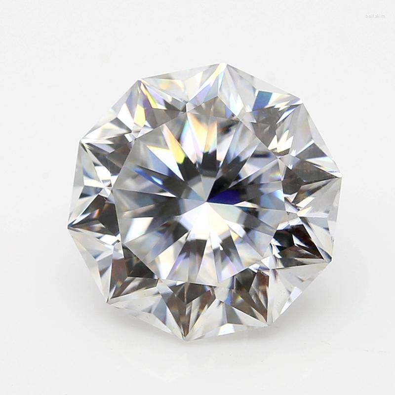 

Loose Diamonds Decagon Shaped 9 9MM Wholesale Price Moissanite Stones For Ring Earrings Jewelry Making