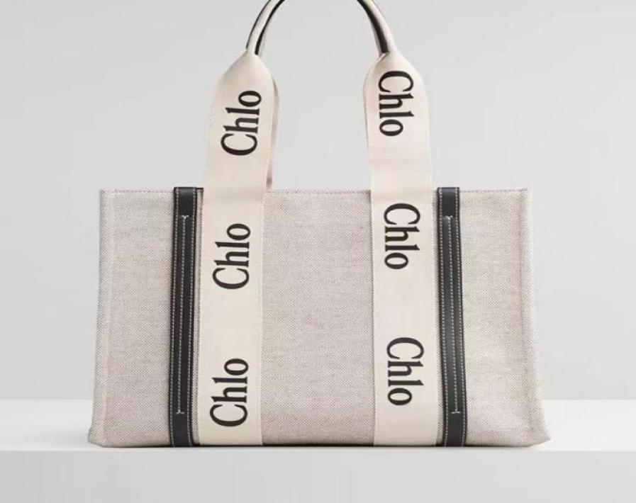 

shopping bags handbag high NYLON hobo fashion linen Large Beach bags luxury designer travel Women handbags WOODY Tote Crossbody2570612, Black